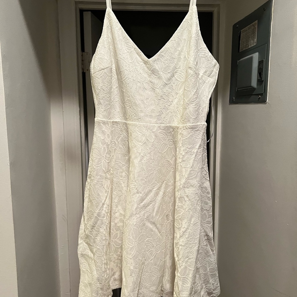 White Lace Dress